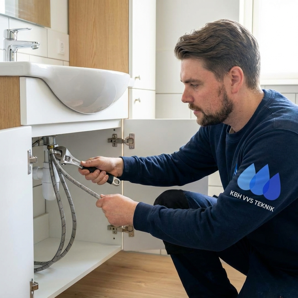 Armatur installation i Nørrebro